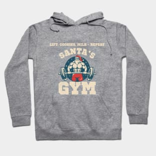 Santa's Gym Hoodie